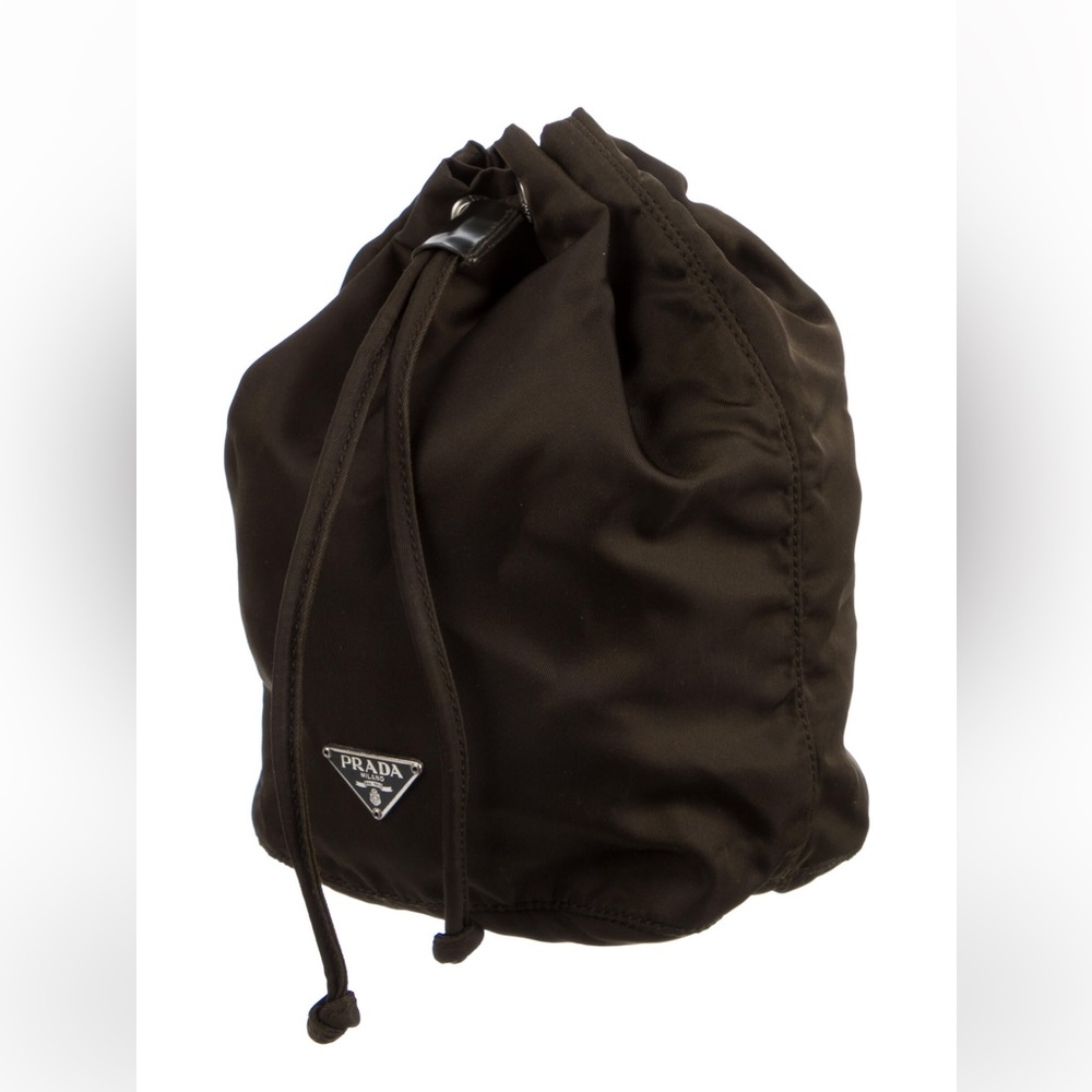 Prada Vela Bucket Cosmetic Pouch